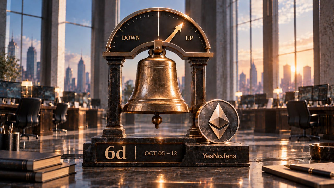 Will Ethereum be up from October 5 to October 12?
