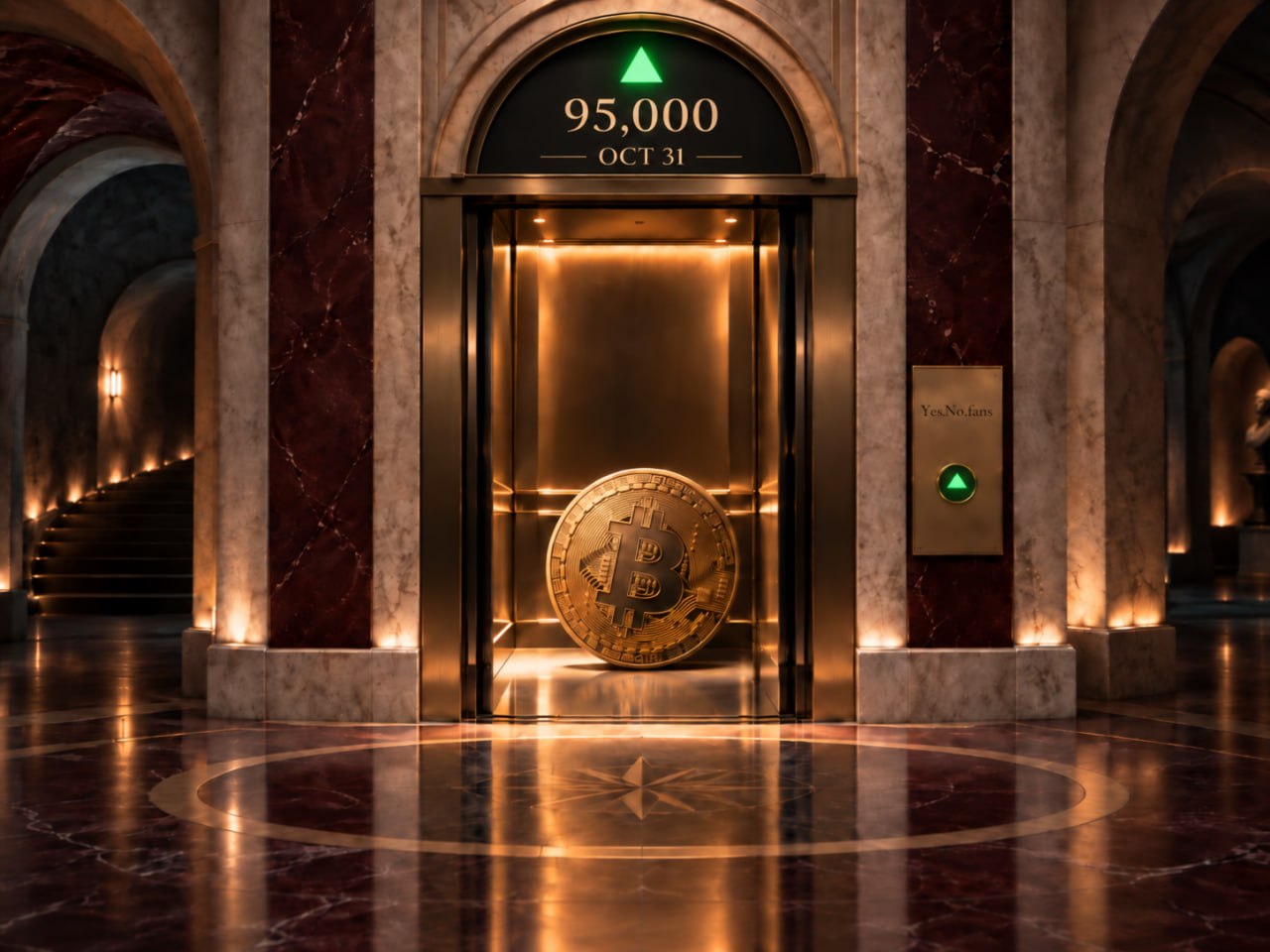 Bitcoin hit $95,000 by Oct 31, 2026