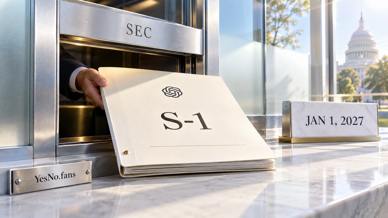 Will OpenAI publicly file its IPO registration statement with the SEC before January 1, 2027?