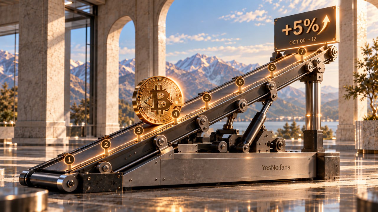 Will Bitcoin gain 5% or more from October 5 to October 12?