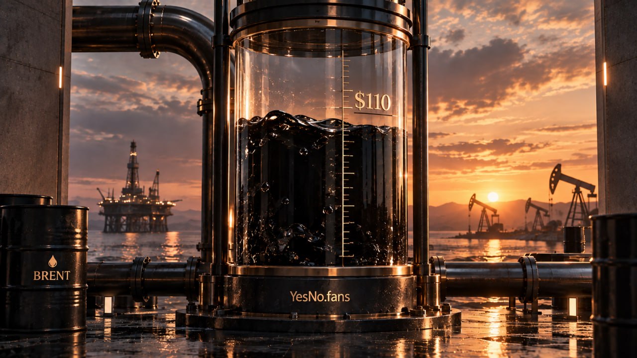 Will Brent crude settle at $110.00 a barrel or above before December 1, 2026?