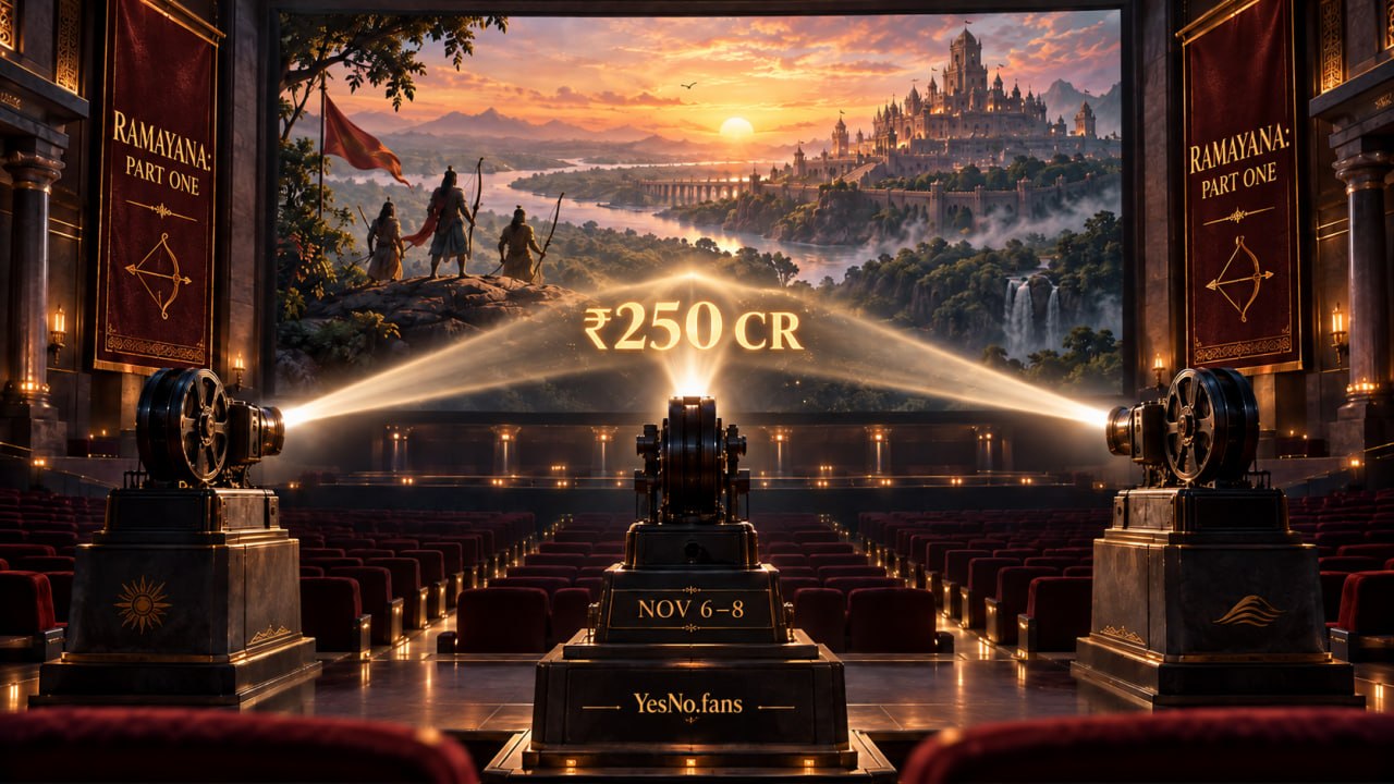 Will 'Ramayana: Part One' take ₹250 crore or more net in India in its opening weekend (November 6-8, 2026)?