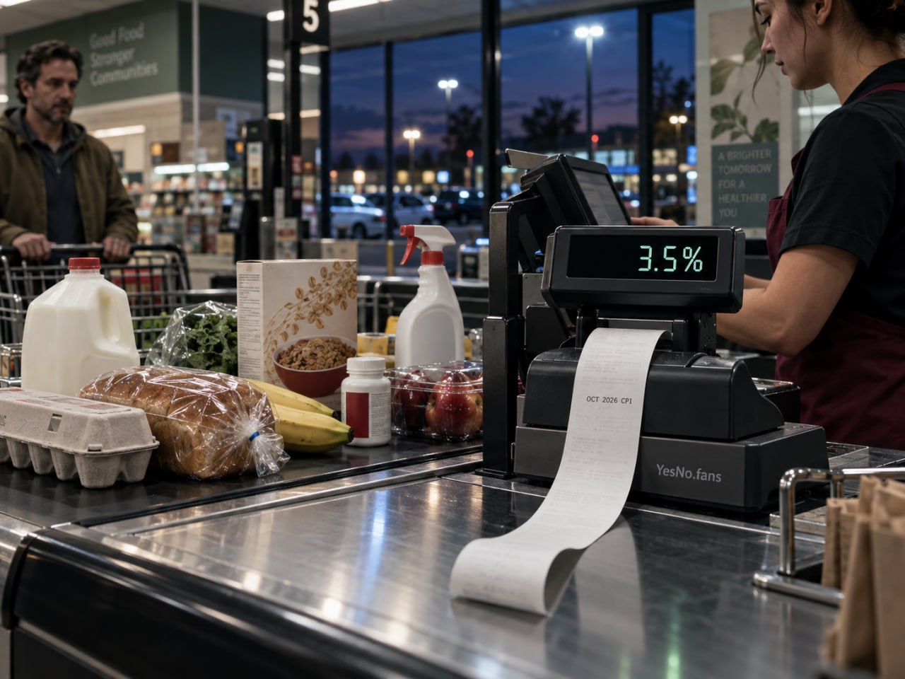 Will US headline CPI inflation for October 2026 come in at 3.5% or above year over year (report due by November 30)?