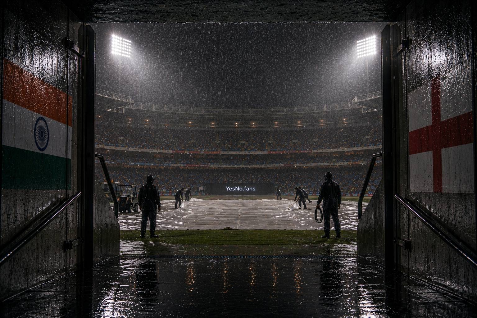 India vs England 1st T20I abandoned due to rain